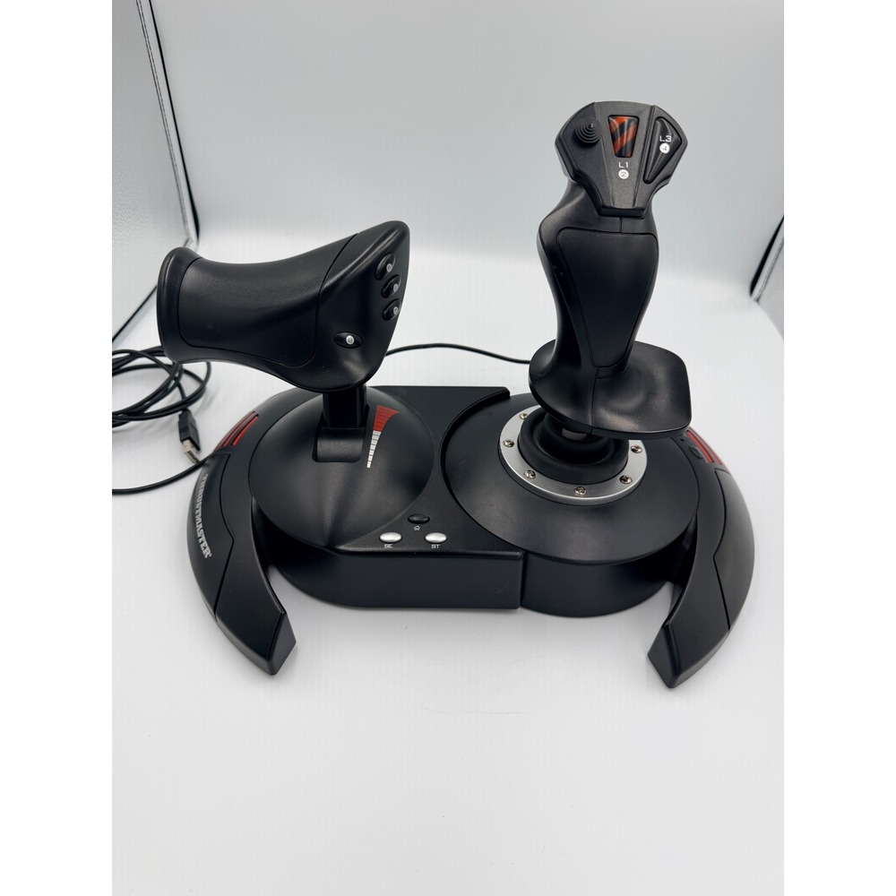 Thrustmaster T-Flight Hotas X V.2 Flight Stick Joystick Throttle PC PS3 Tested